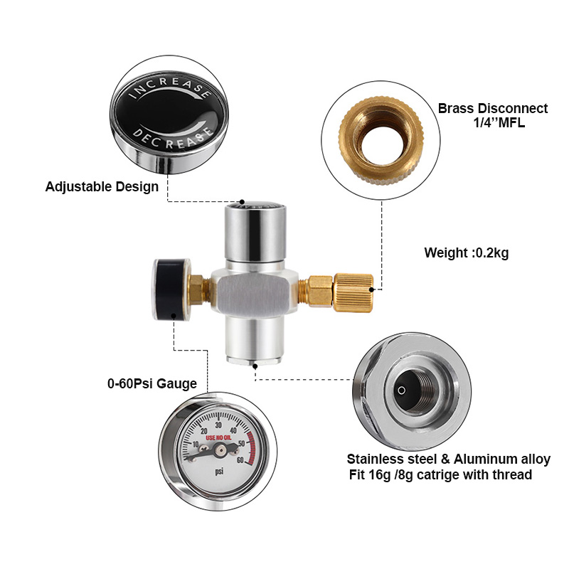 0-60PSI Beer Keg Co2 Charger,P - Coffee Equipment Machine review and price