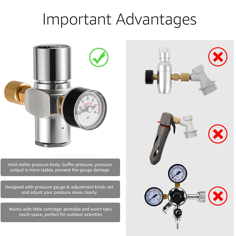 0-60PSI Beer Keg Co2 Charger,P - Coffee Equipment Machine review and price