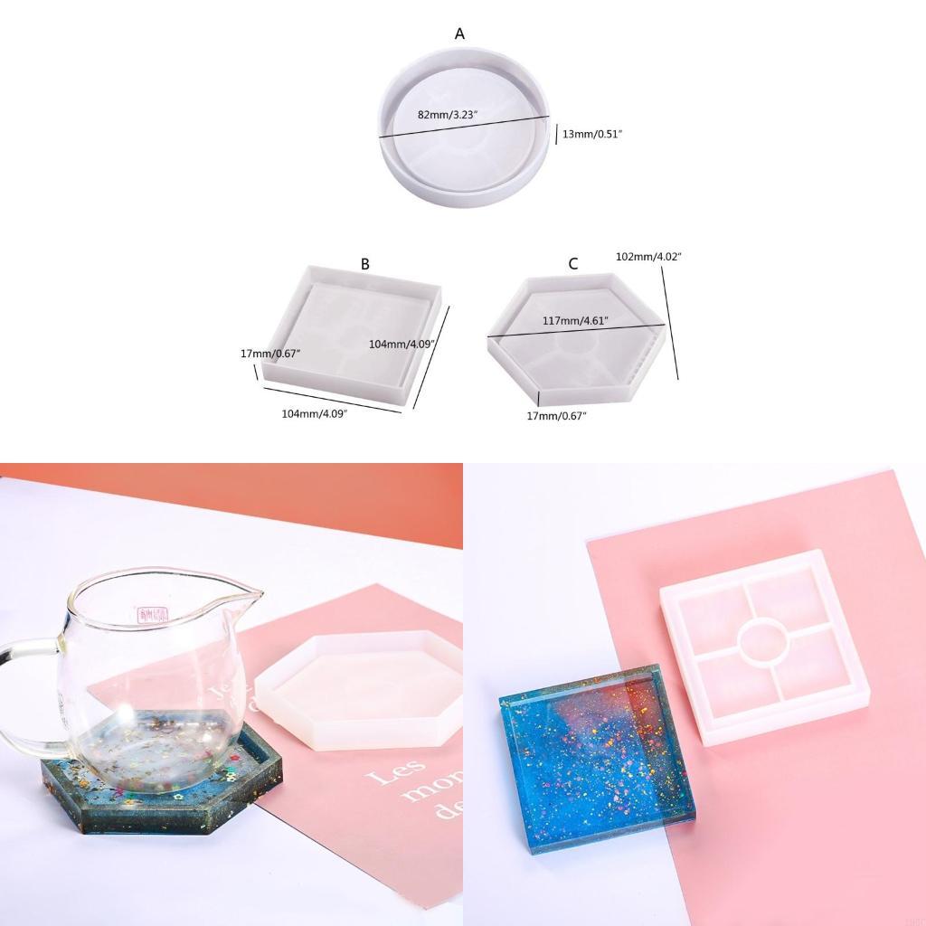 195C Diy Round Square Hexagon  - Coffee Equipment And Tools review and price